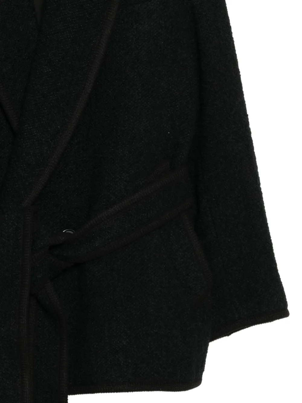  Songzio Double-breasted Blazer - Black 