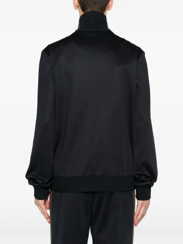 Gucci Stripe zip-fastening Sweatshirt | Blue | FARFETCH ID