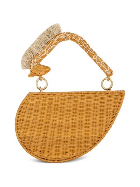 SERPUI Wanda giraffe-handle clutch bag