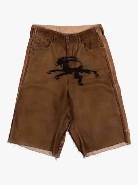 PROTOTYPES shorts con bolsillo de parche