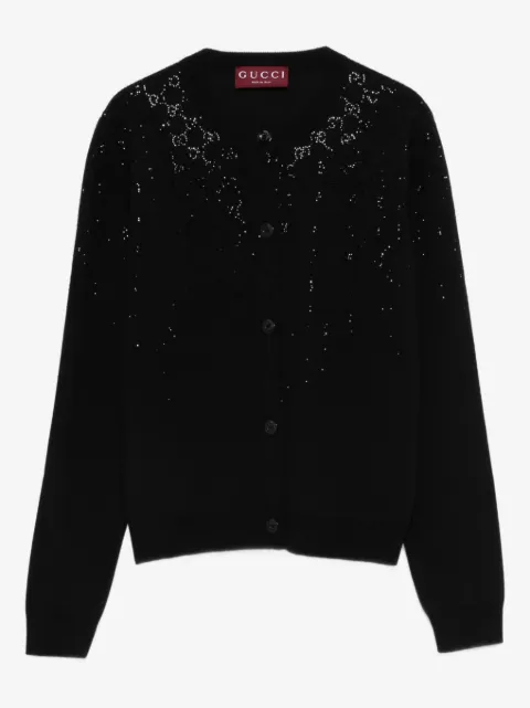 Gucci embellished button knitwear