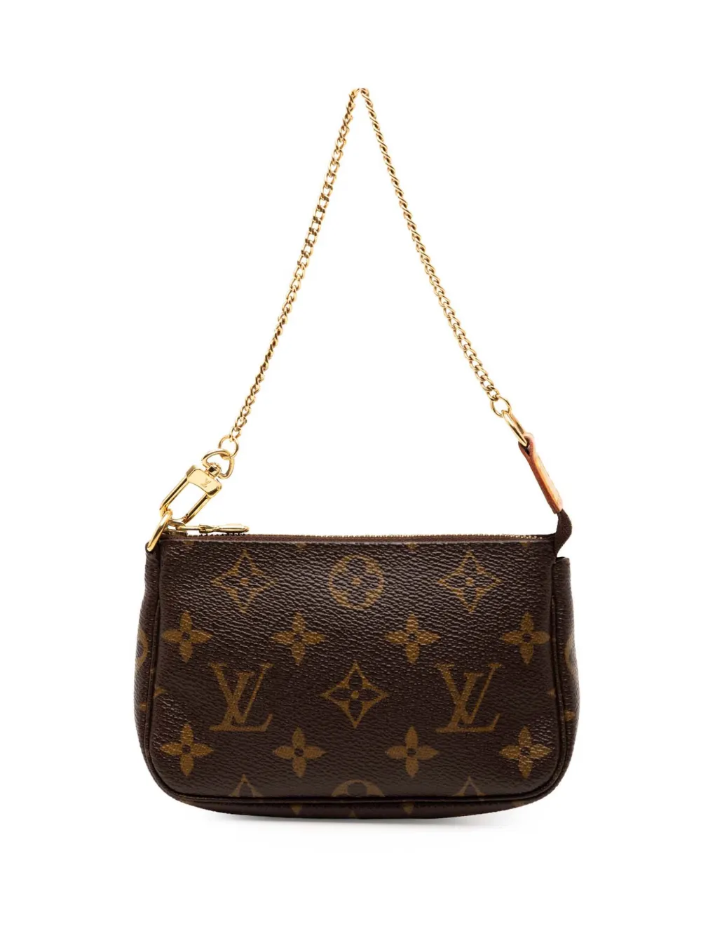 Louis Vuitton Pre-Owned Borsa a mano Mini Pochette con monogramma 2005 - Marrone