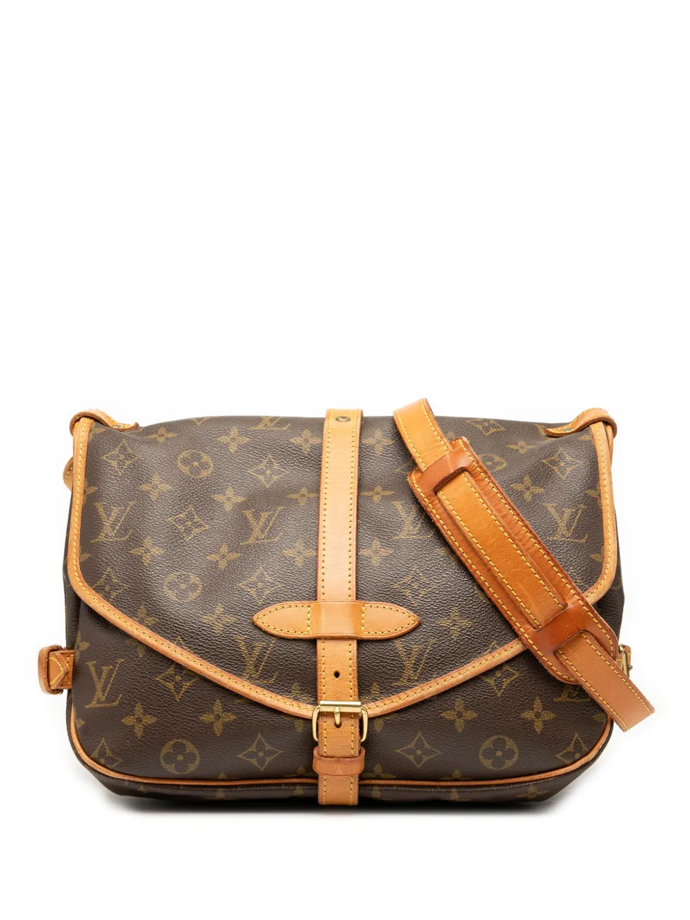 Louis Vuitton Pre-Owned 1994 Monogram Saumur 30 crossbody bag - Marrone