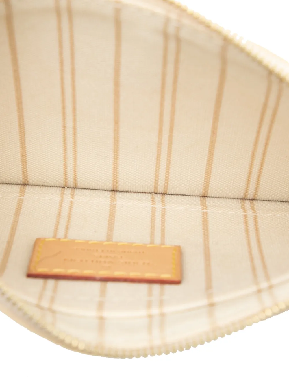 2016 Damier Azur Neverfull Pm Pouch