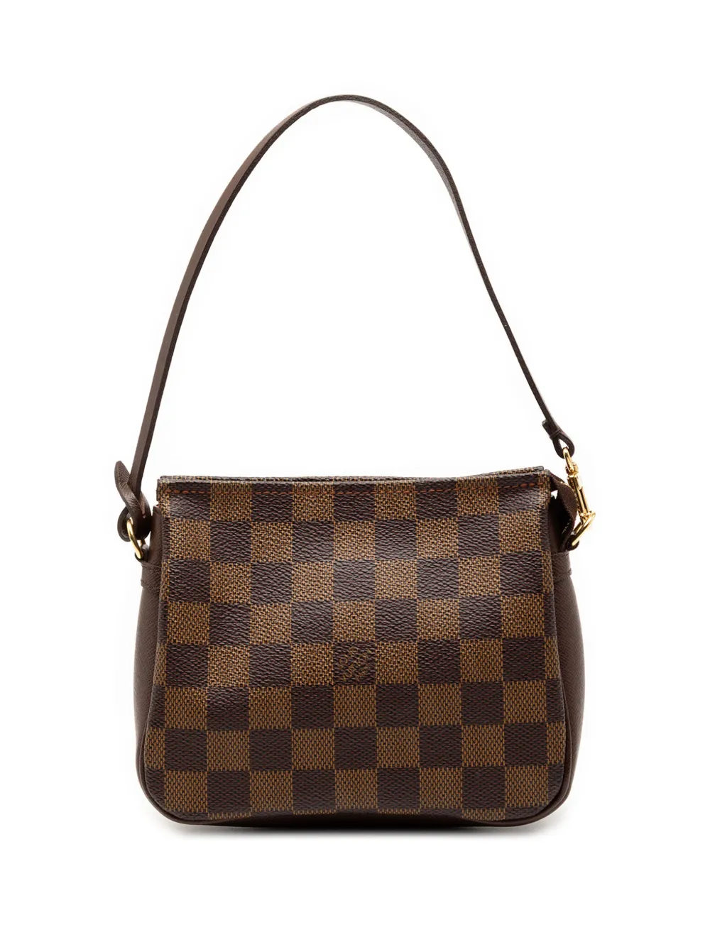 Louis Vuitton Pre-Owned 2002 Damier Ebene Trousse Pochette handbag - Marrone