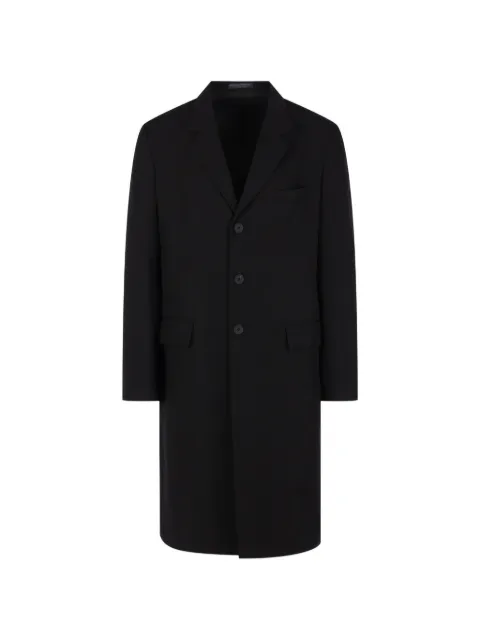 Yohji Yamamoto single-breasted coat