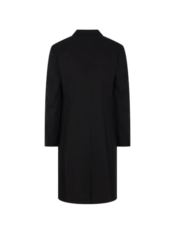 Yohji Yamamoto single-breasted Coat | Black | FARFETCH RO