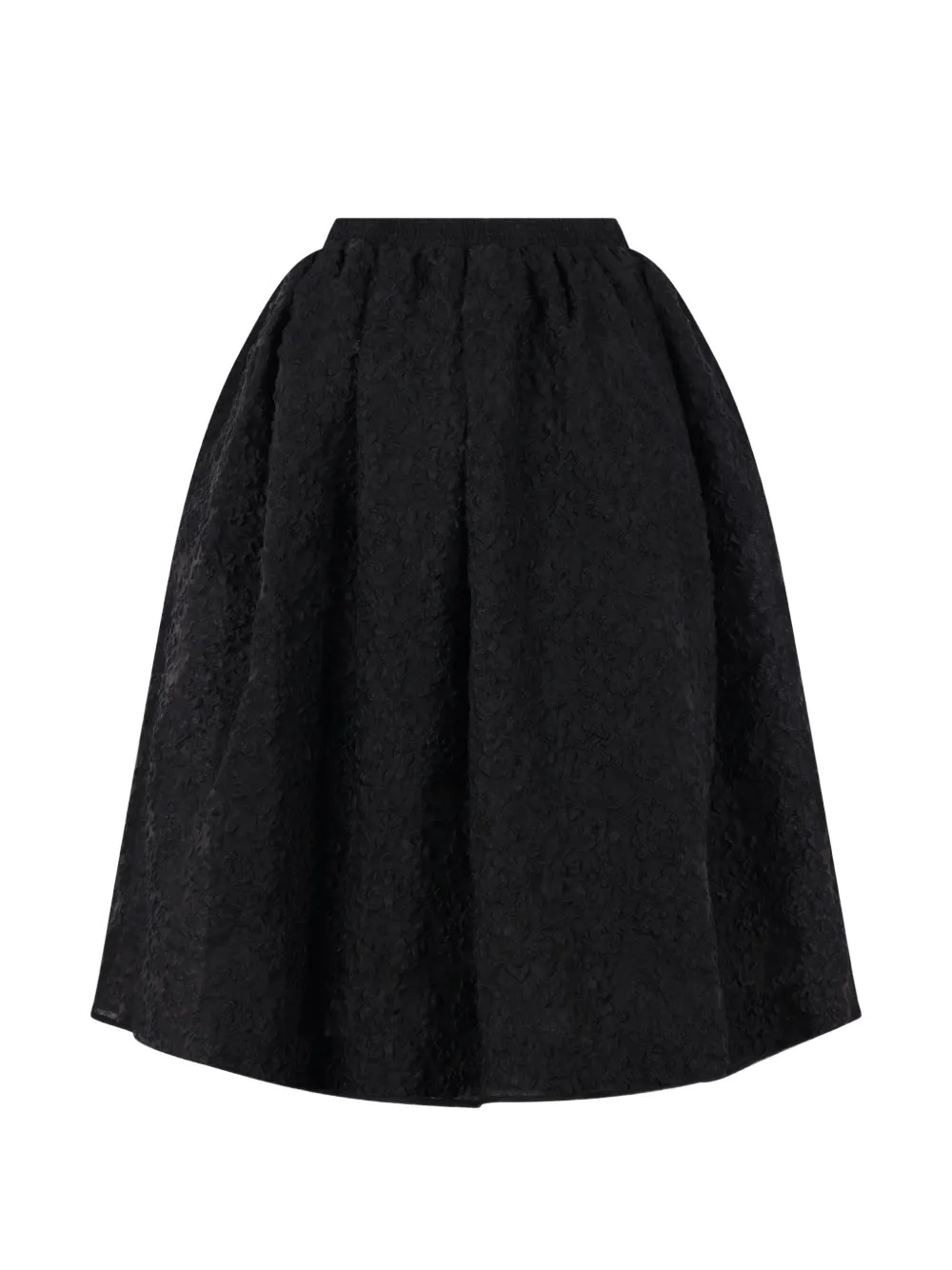 Cecilie Bahnsen patterned-jacquard skirt - Zwart