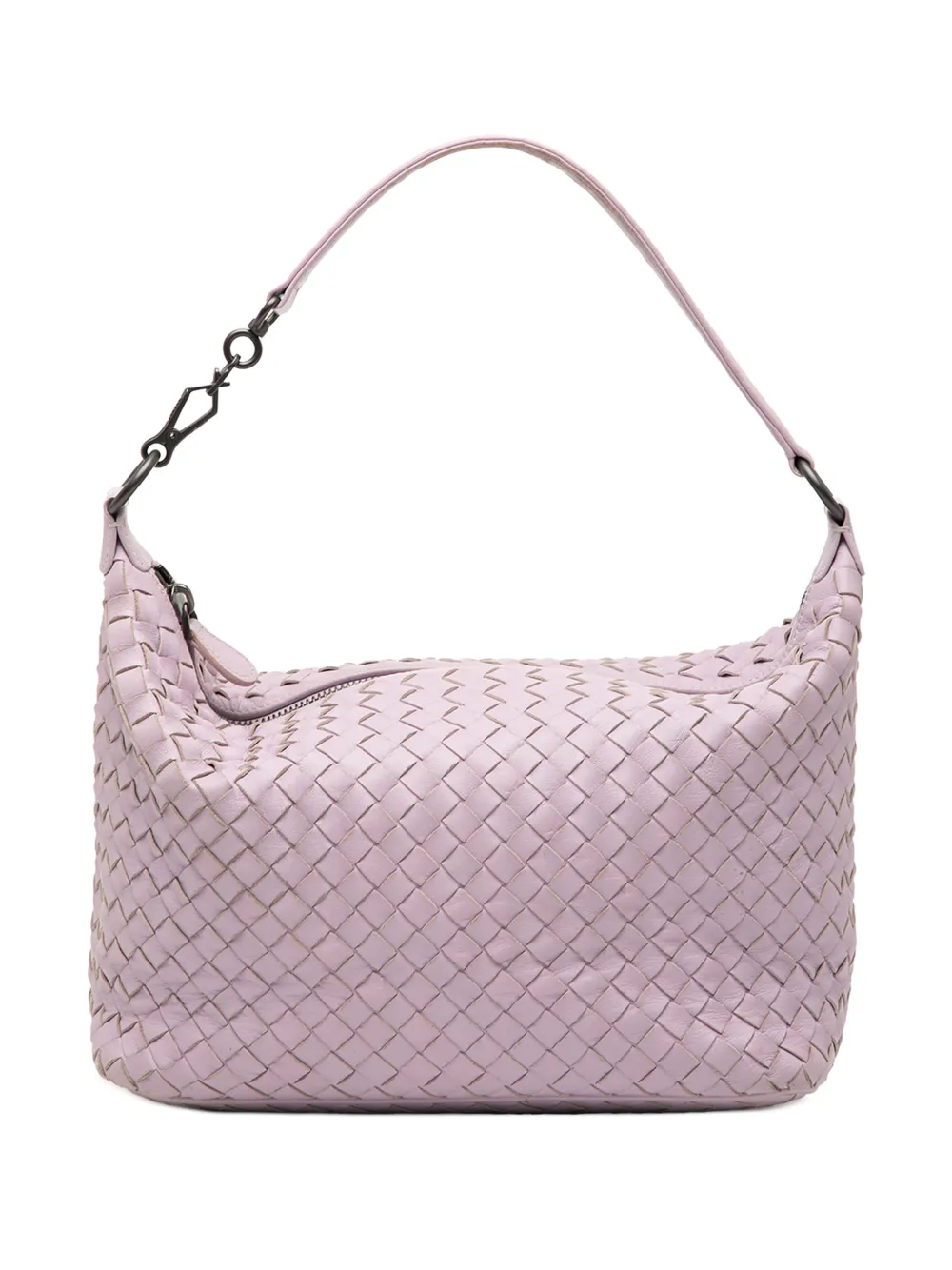 Bottega Veneta Pre-Owned 2012-2025 Nappa Intrecciato shoulder bag - Viola