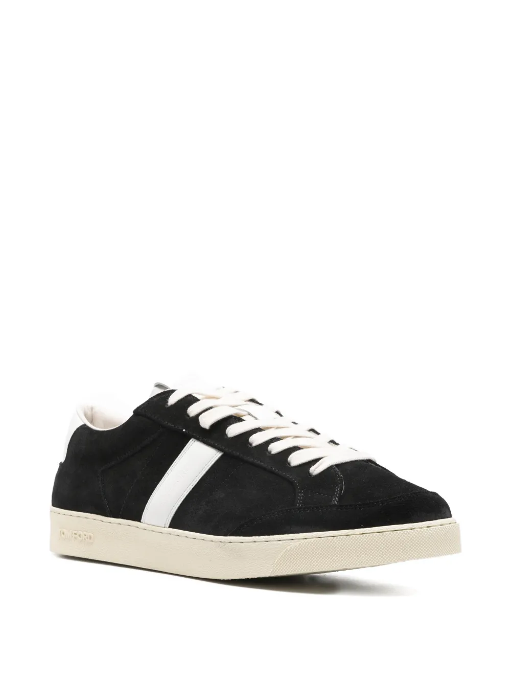 TOM FORD stripe detail sneakers Zwart
