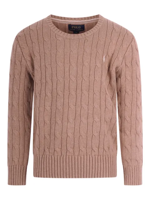 POLO RALPH LAUREN KIDS cable-knit sweater