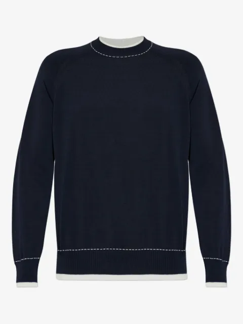 Eleventy long-sleeve crew-neck sweater