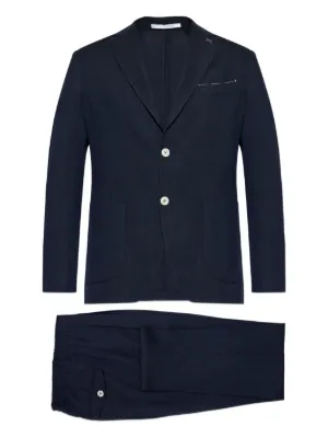 Polo by Ralph Lauren ストライプ、ダブルスーツ Polo Ralph Lauren ストライプ ダブルスーツ | ブルー | FARFETCH JP