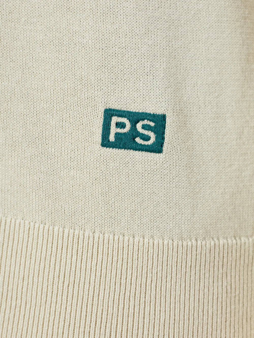 PS Paul Smith Ribgebreide trui Beige