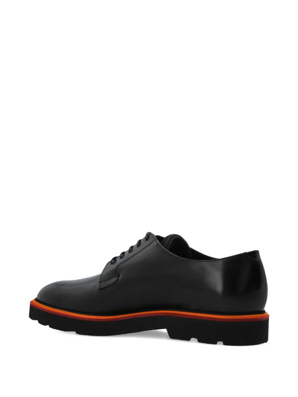 Paul Smith leathe derby shoes Zwart