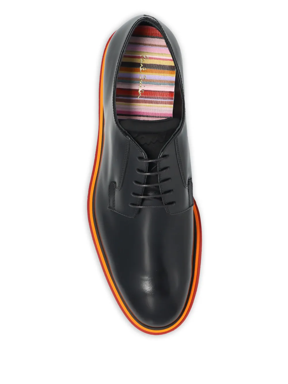 Paul Smith leathe derby shoes Zwart