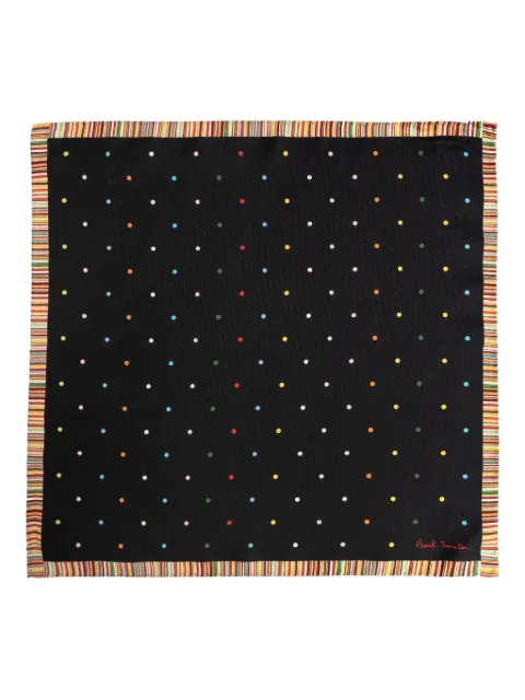 Paul Smith polka-dot silk pocket square