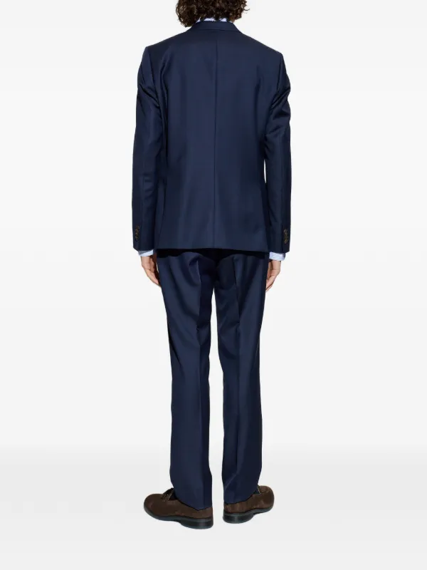 Paul Smith ダークブルー スーツ Paul Smith Buttoned Blue Suit | Blue | FARFETCH