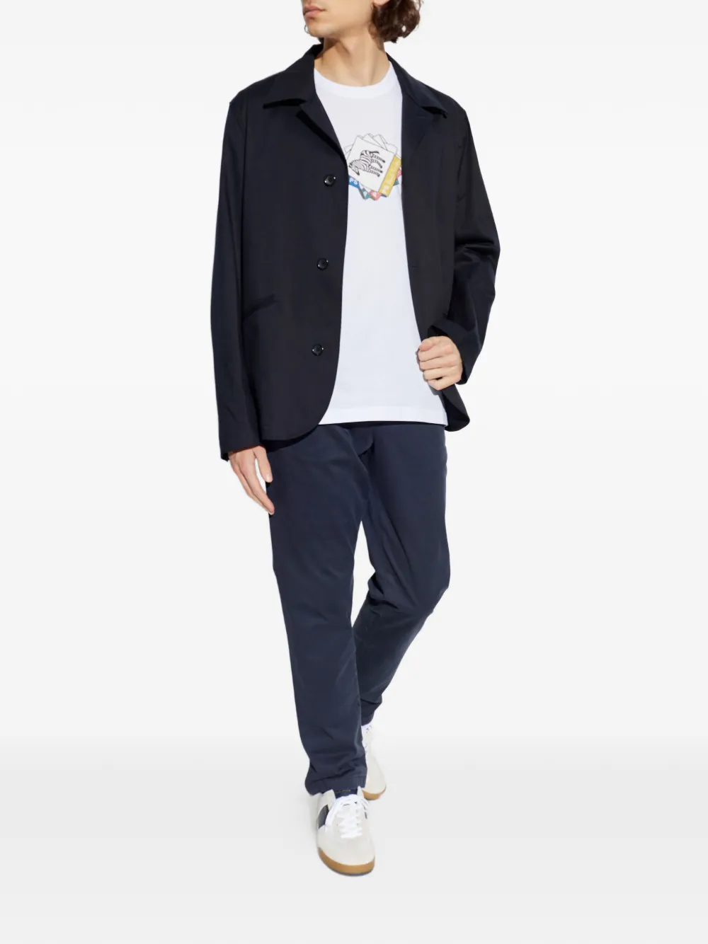 PS Paul Smith button notched jacket | Shirt Jackets | Image 2