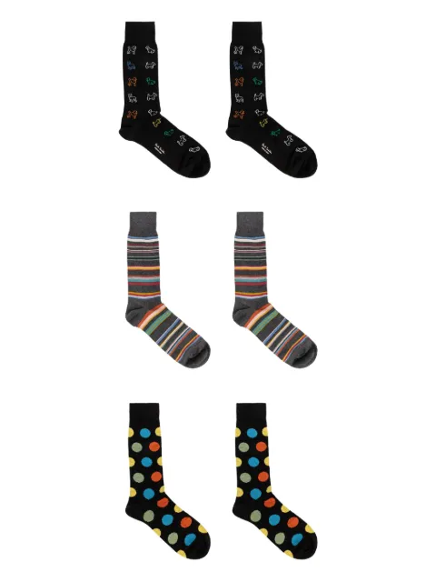 Paul Smith multi-pattern socks