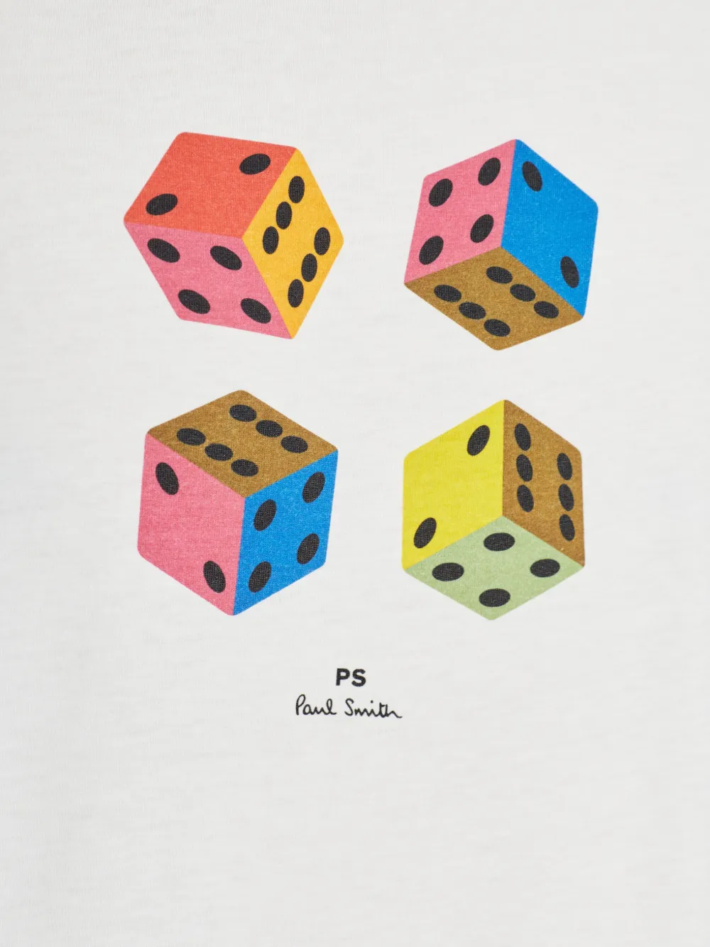 PS Paul Smith T-shirt met print Wit