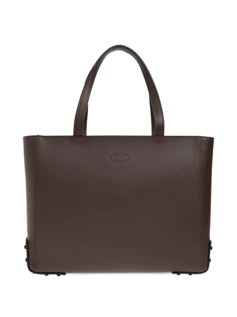 Tod's logo-embossed tote bag