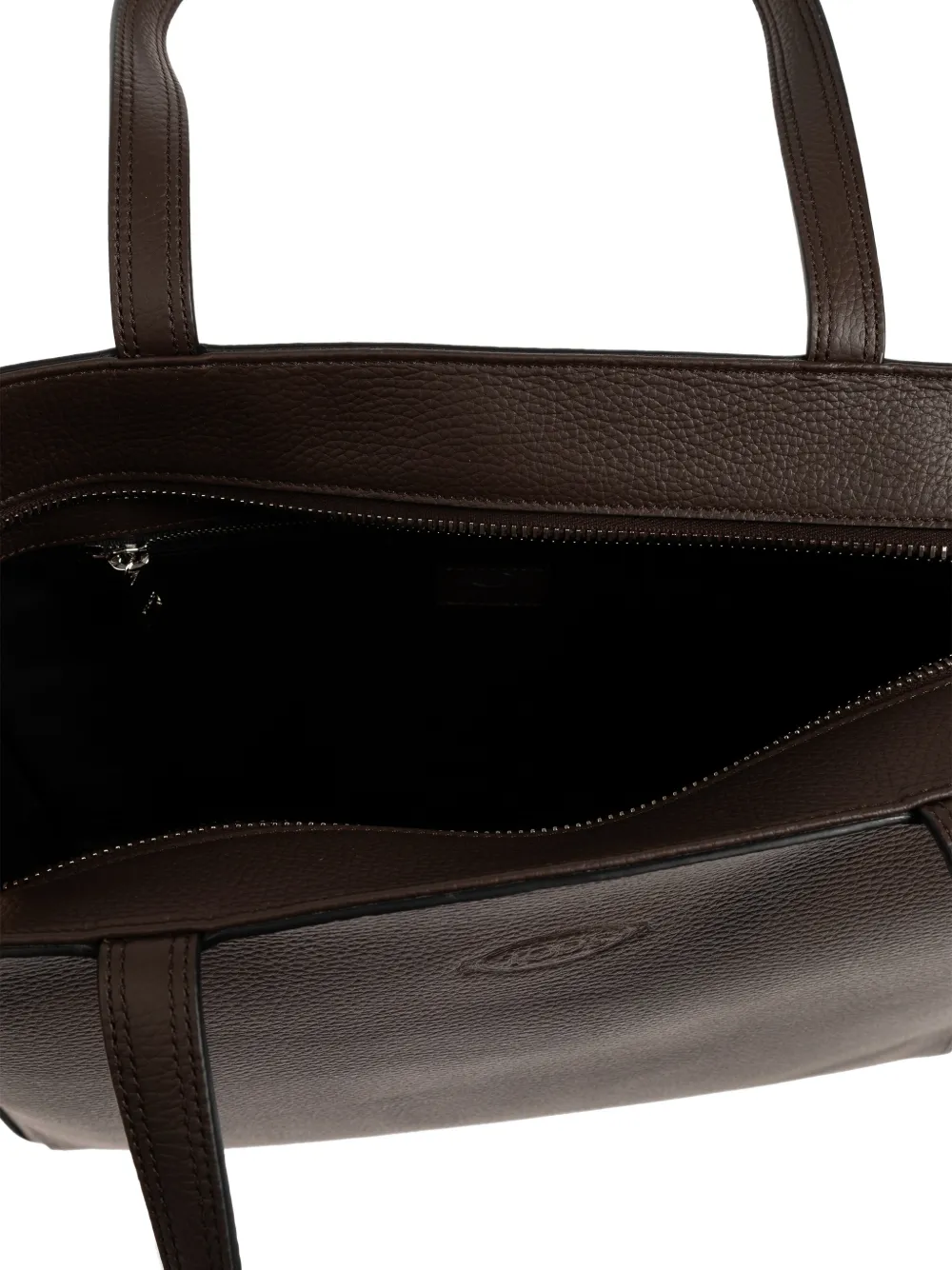 Tod's Shopper met logo-reliëf Bruin
