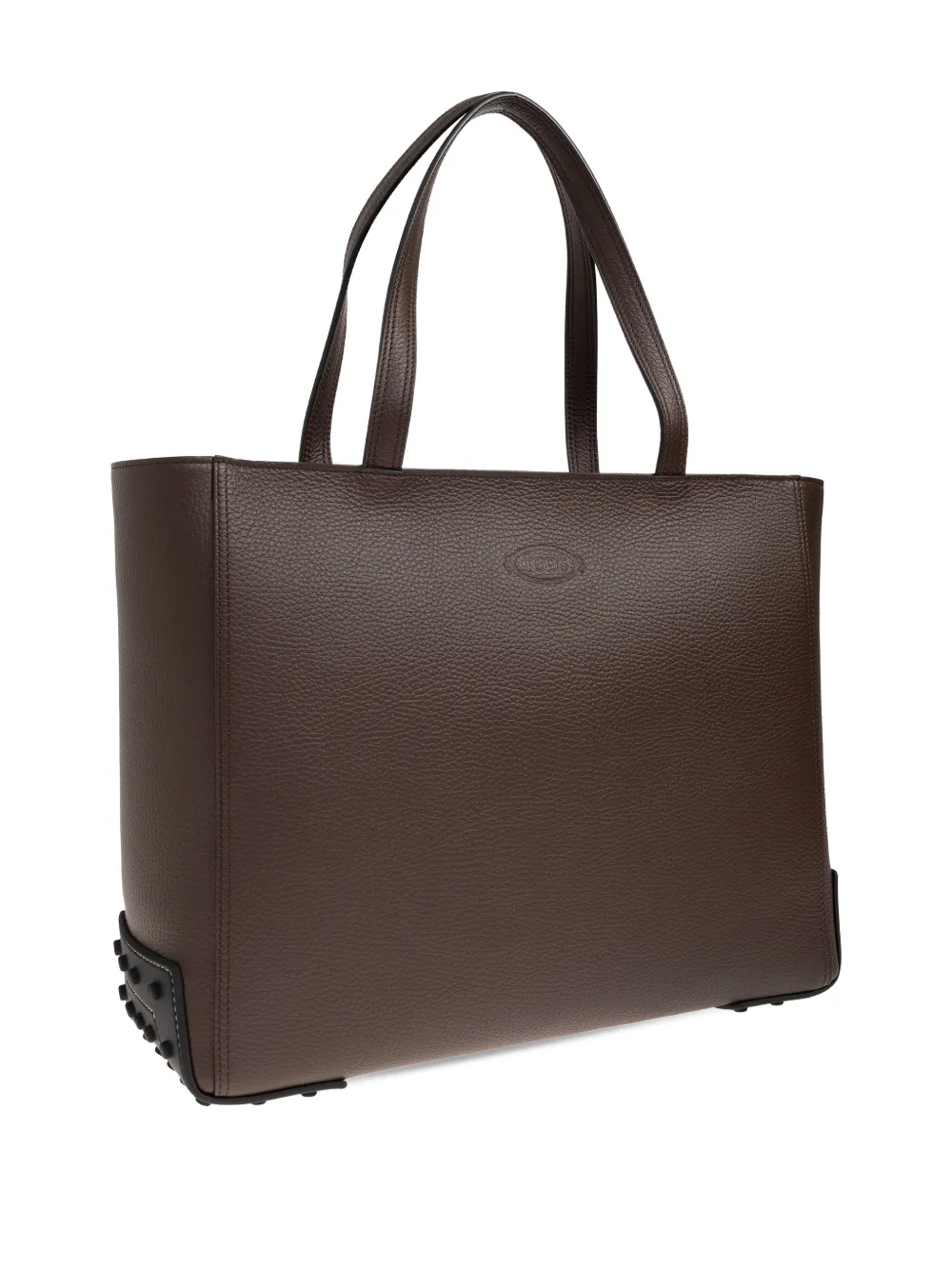 Tod's Shopper met logo-reliëf Bruin
