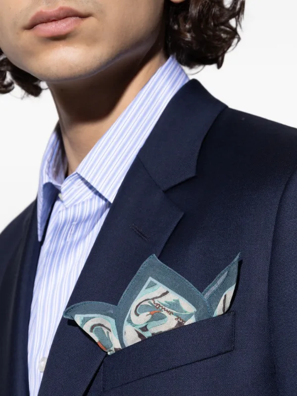 Paul Smith Swan プリント スカーフ | ニュートラル | FARFETCH JP