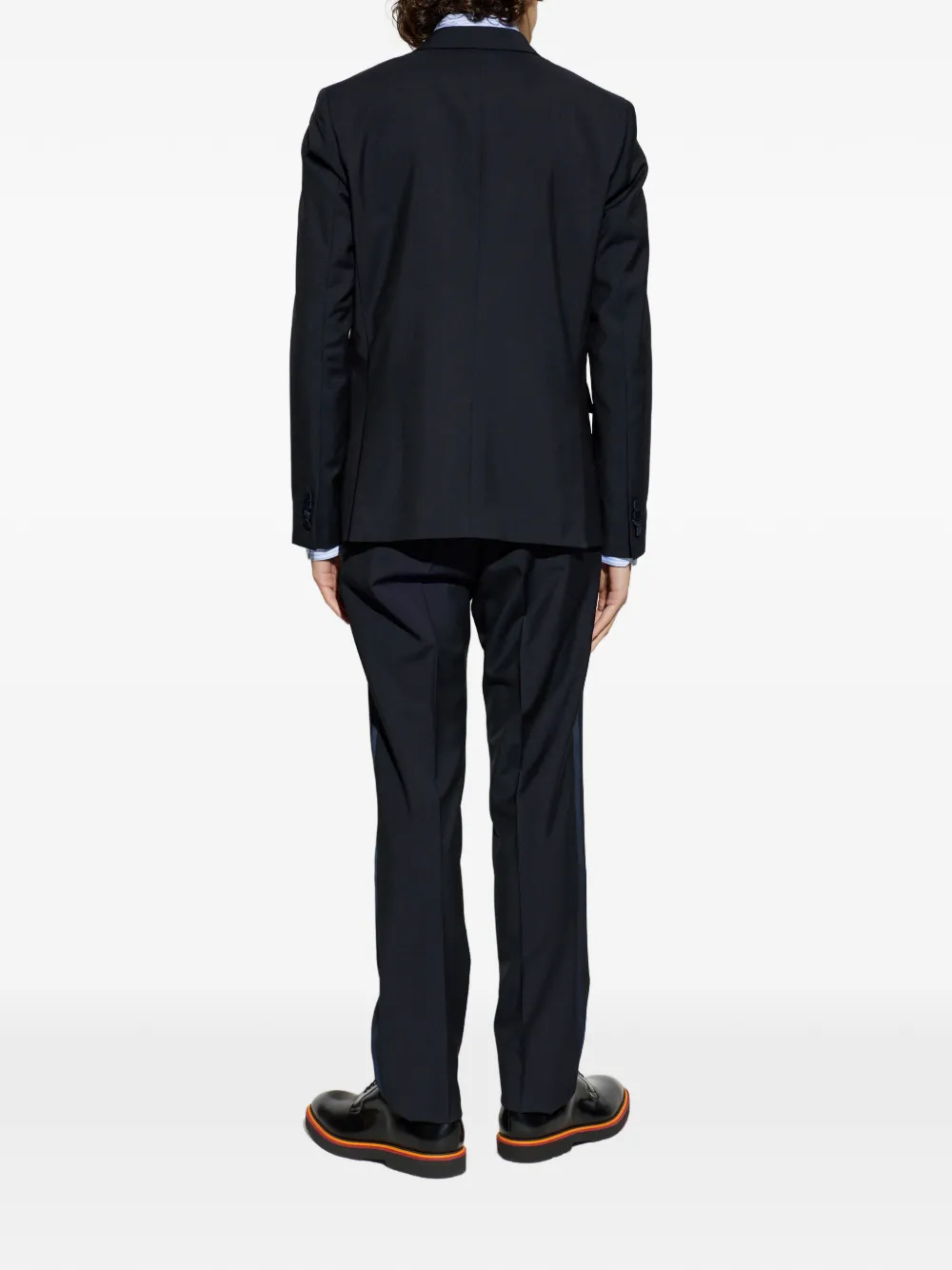 Paul Smith Pak met sjaalkraag Blauw