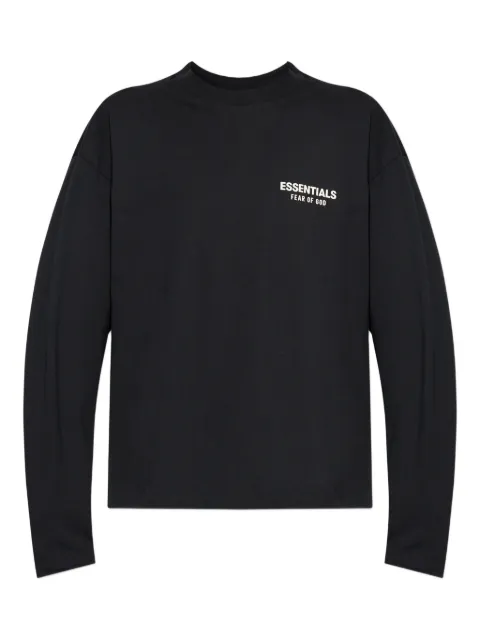 FEAR OF GOD ESSENTIALS long-sleeves logo-detail T-shirt