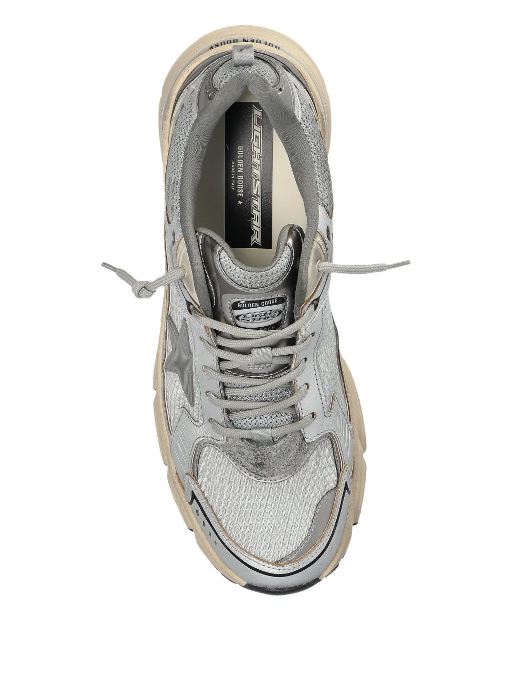 Golden Goose Lightstar sneakers Zilver