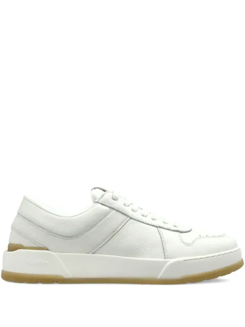 Max Mara zapatillas con agujetas y paneles