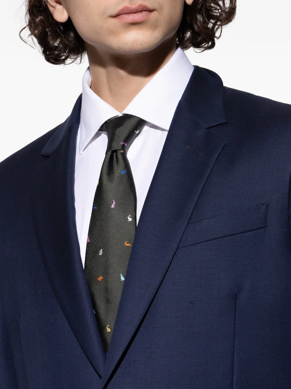 Rabbit Silk Tie