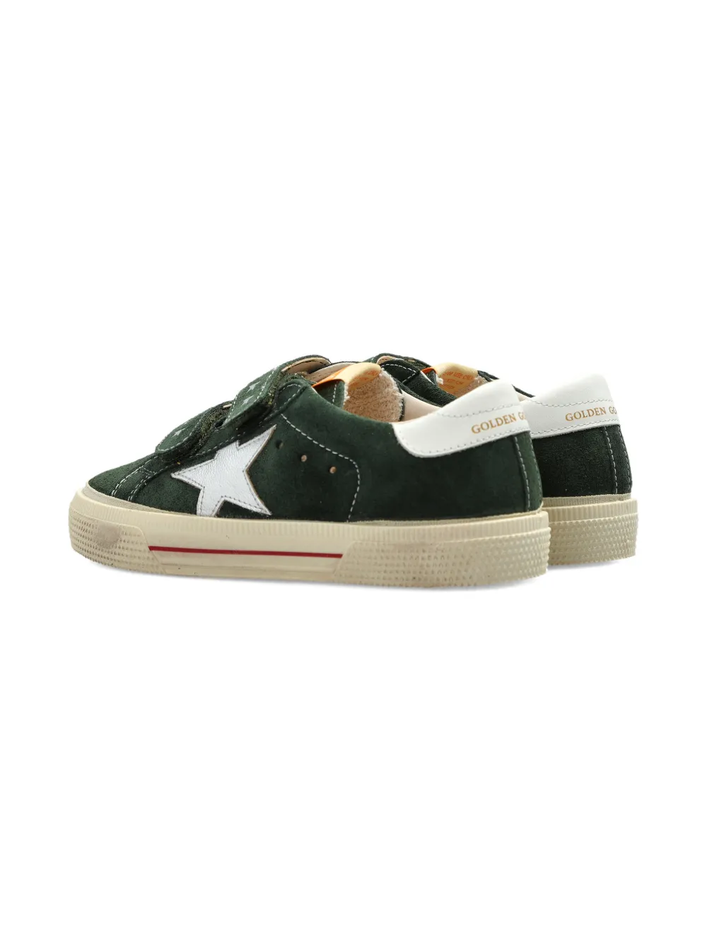 Golden Goose Kids Sneakers met sterapplicatie Groen