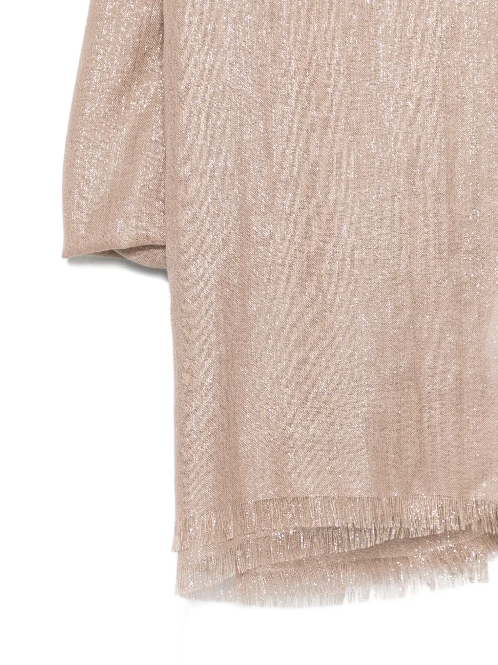  Brunello Cucinelli Fringed Scarf - Neutrals 