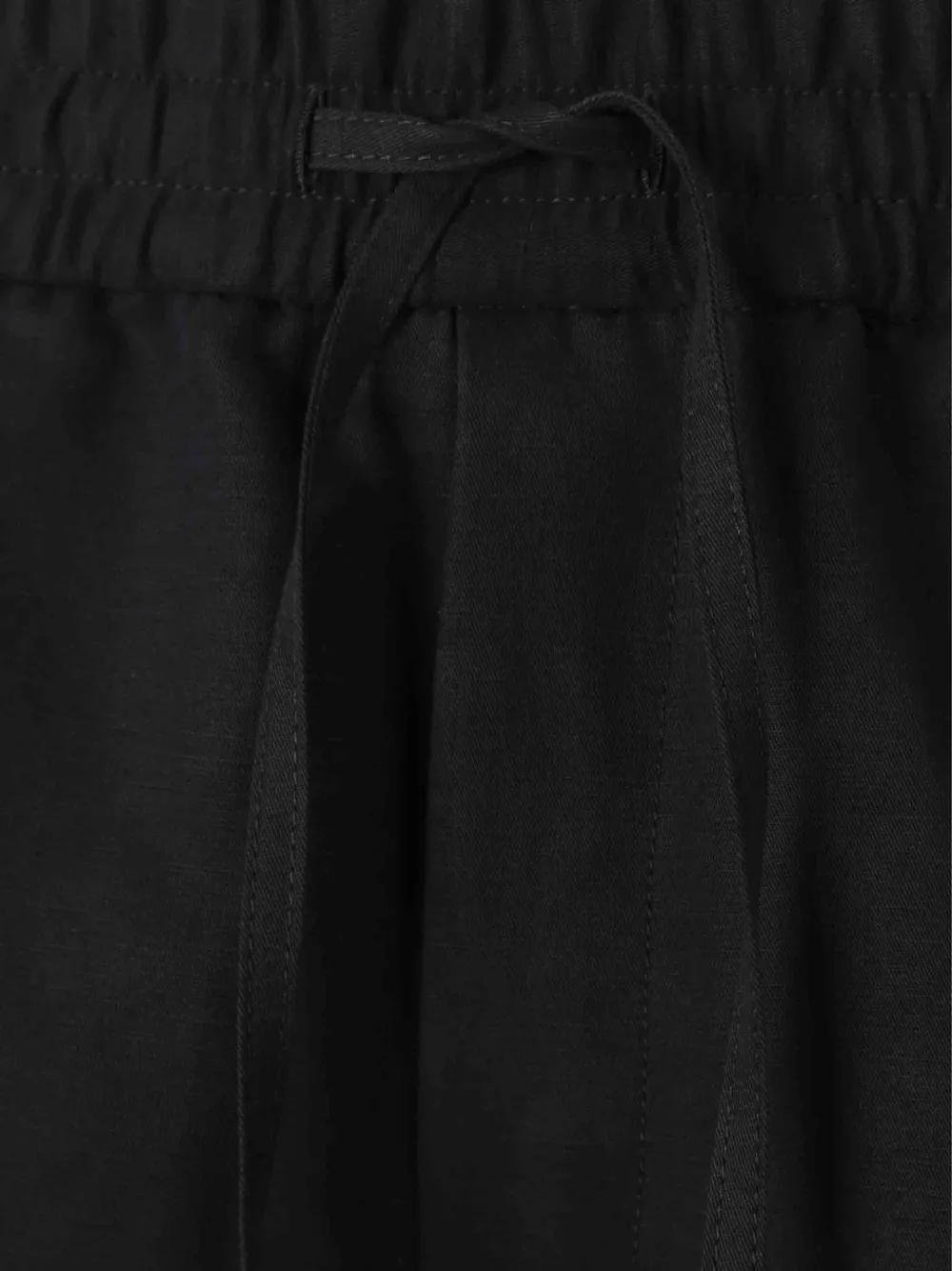 Brioni Broek met trekkoord Zwart