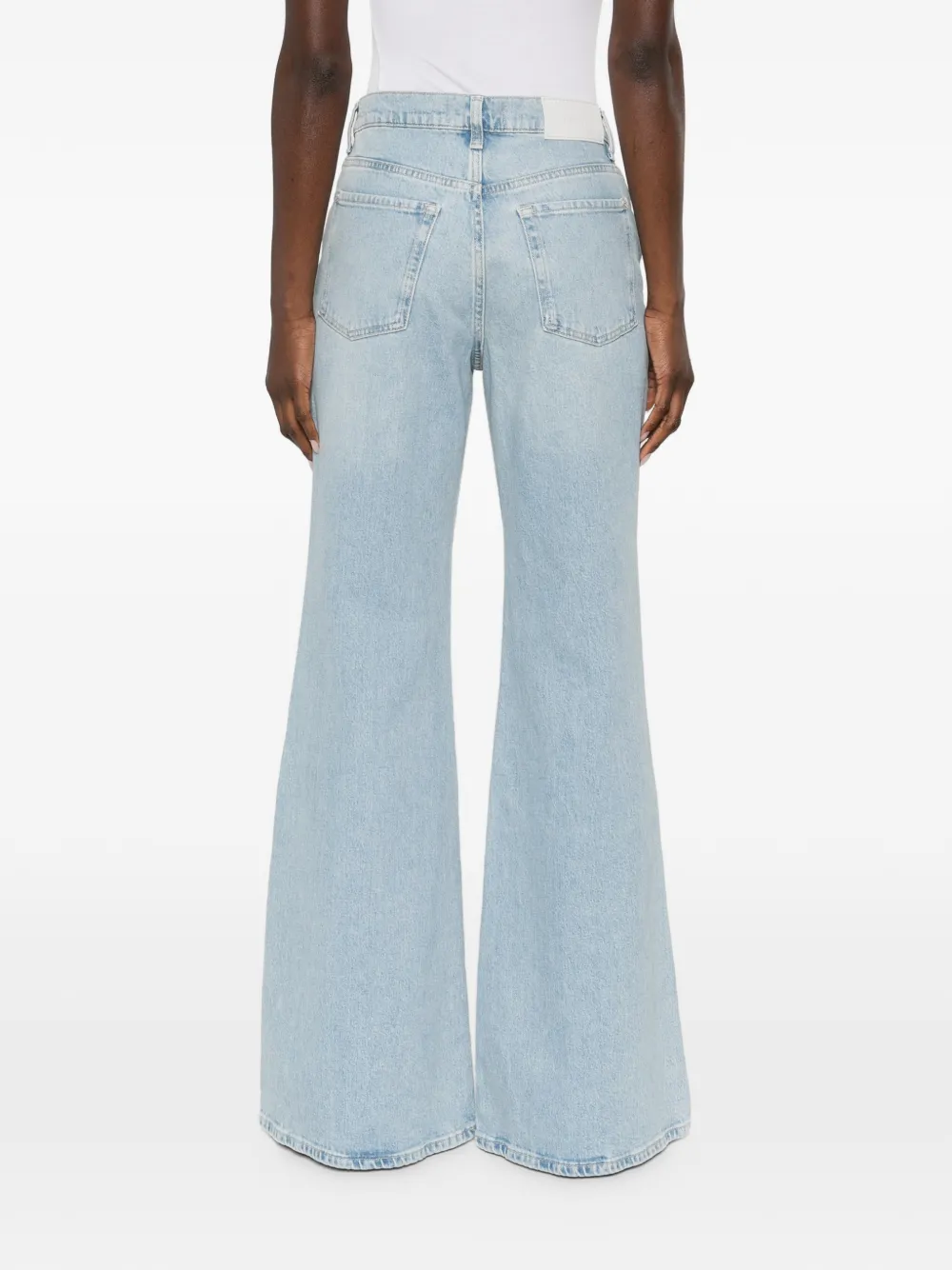 7 For All Mankind Retro flared jeans Blauw