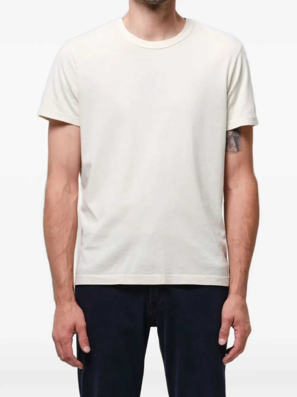 Citizens of Humanity T-shirt met ronde hals Beige