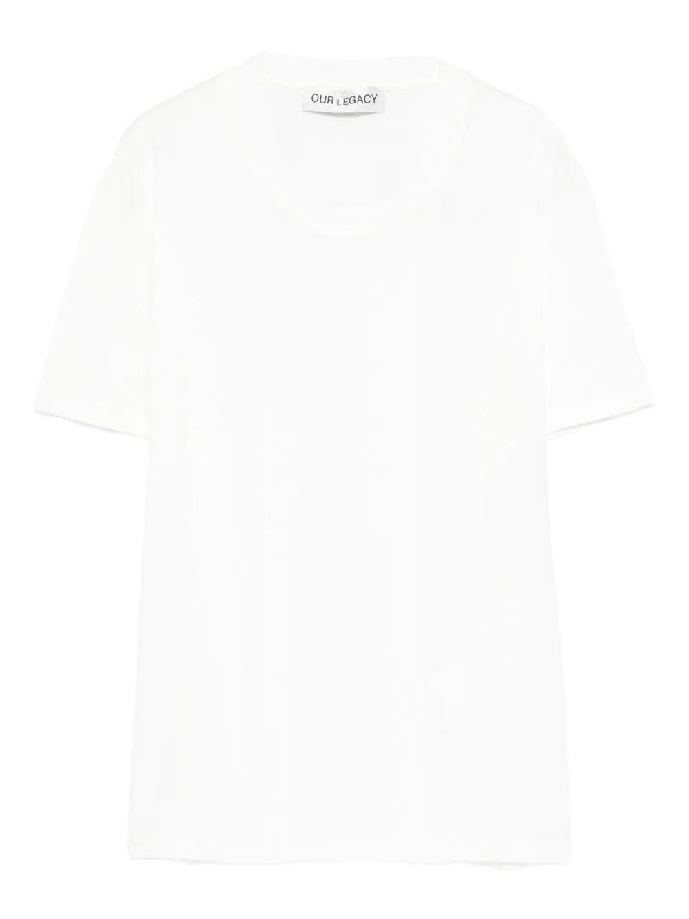 OUR LEGACY crew-neck T-shirt - Weiß