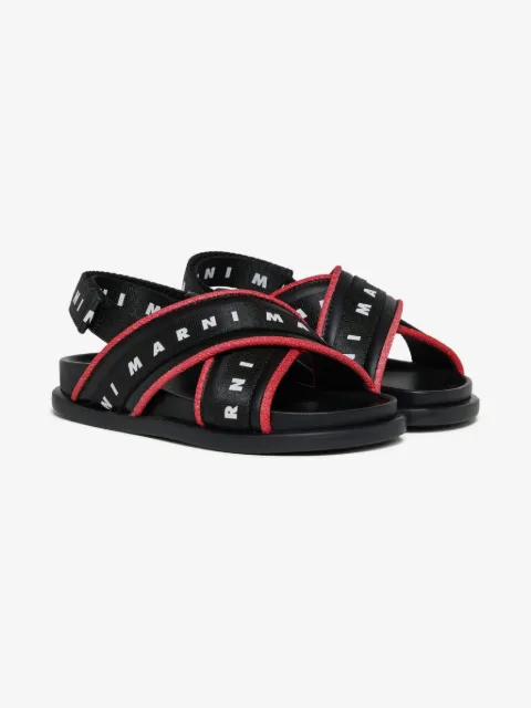 Marni Kids sandales à brides croisées