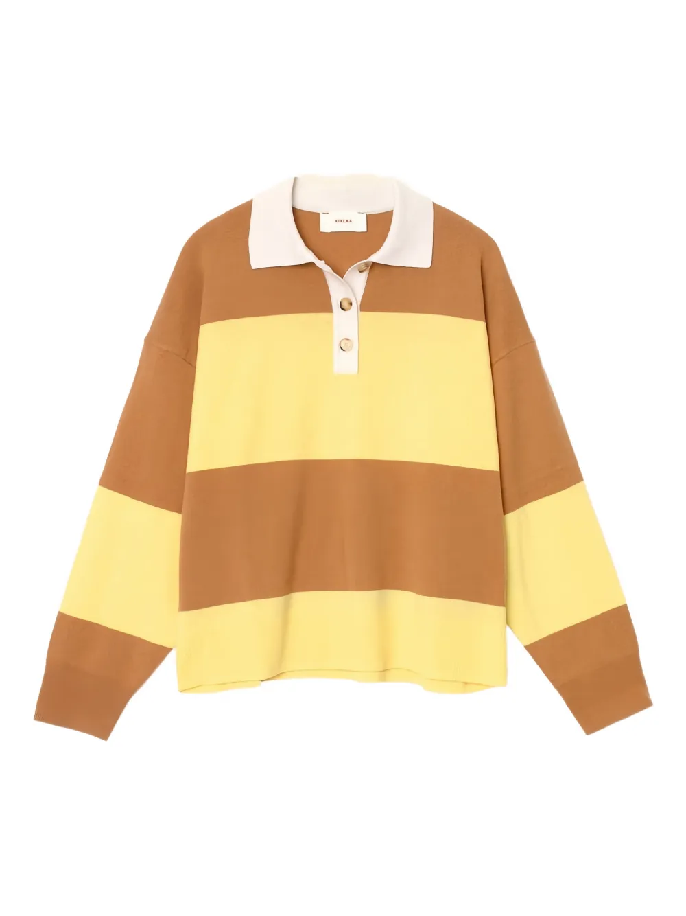 Xirena striped polo shirt - Marrone