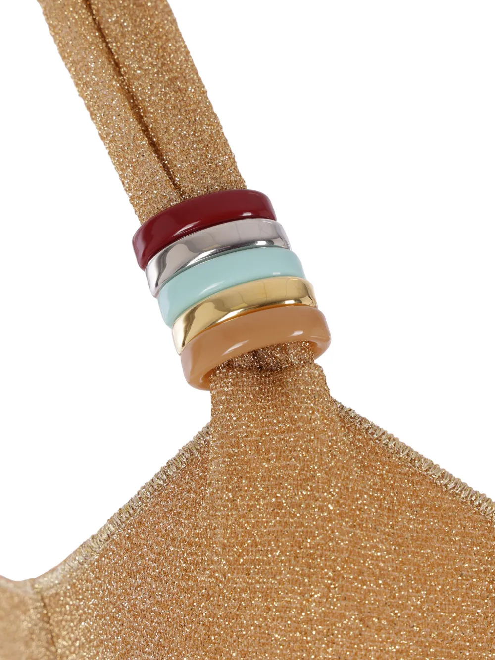  Oséree Decorative-rings Swimsuit - Gold 