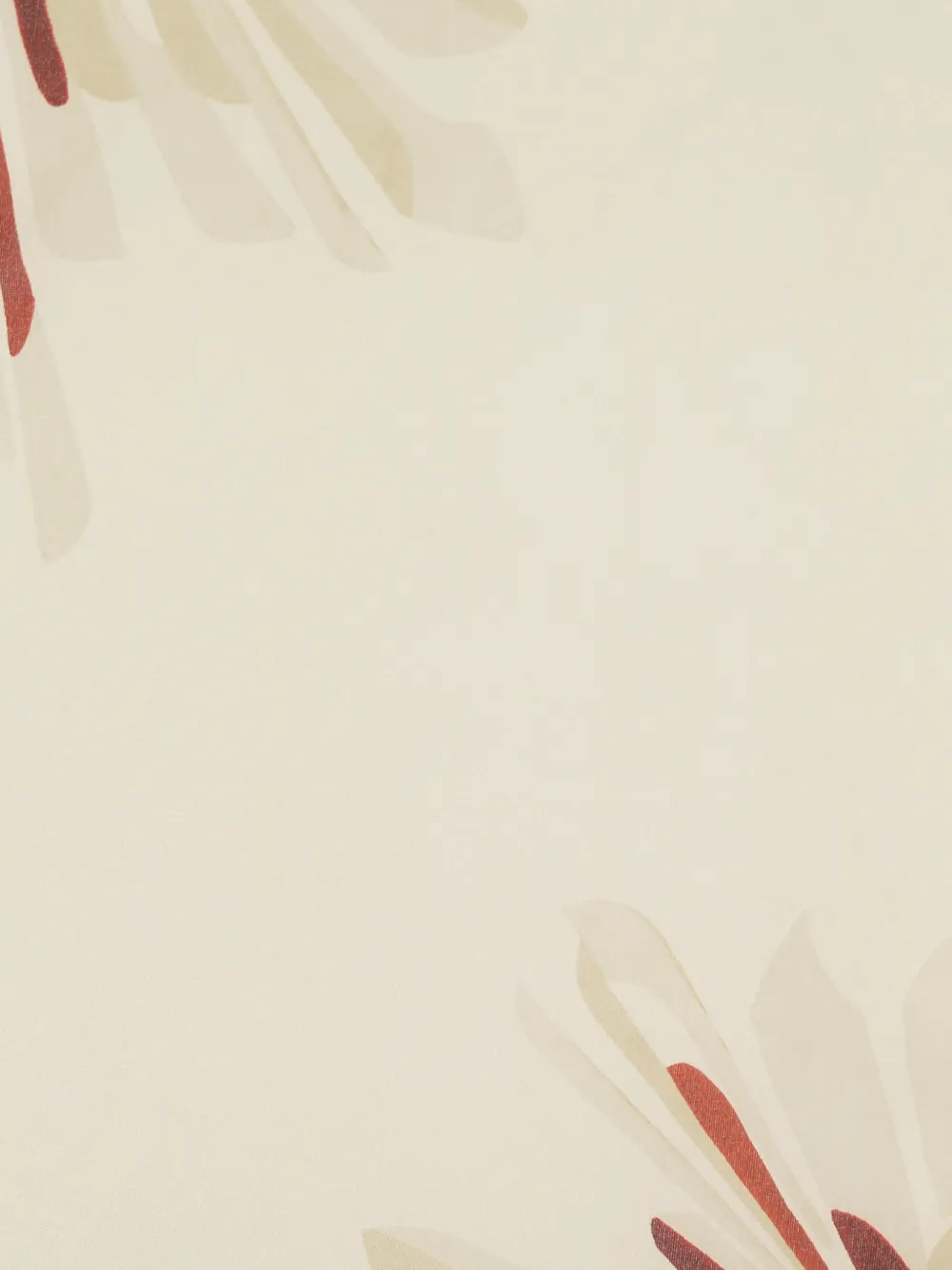 Brunello Cucinelli Sjaal met bloemenprint Beige