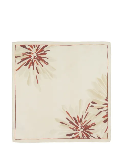 Brunello Cucinelli floral-print scarf