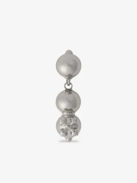 Off-White Arrow ballchain earring