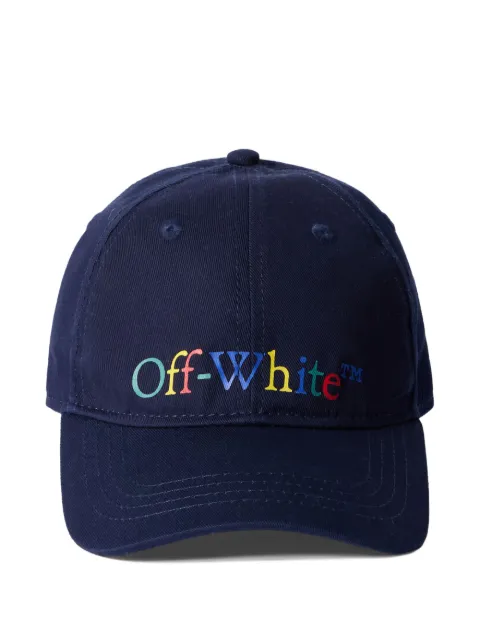 Off-White Kids gorra de béisbol Bookish
