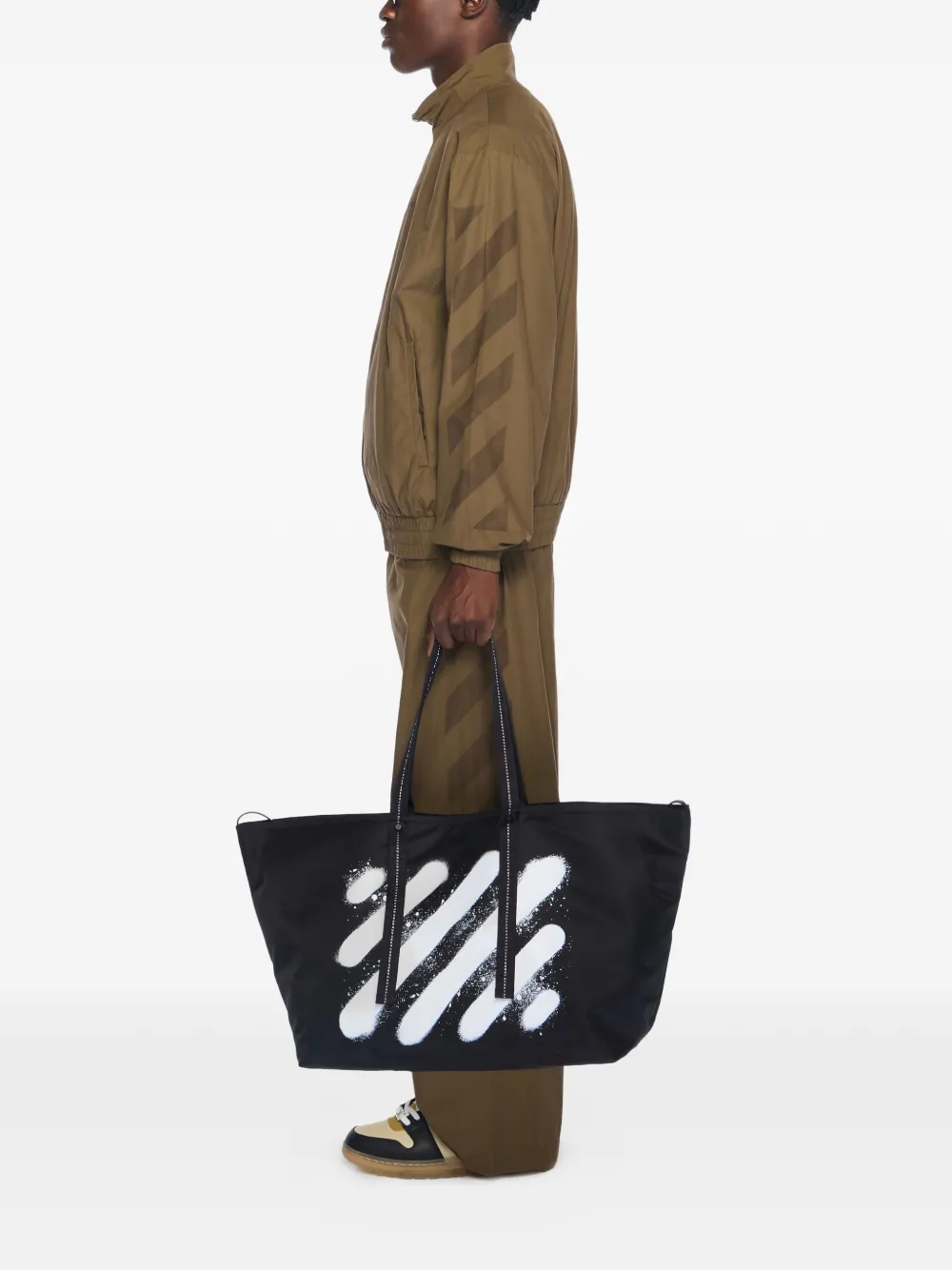 Off-White Diagonal Spray day tote bag | Image 2