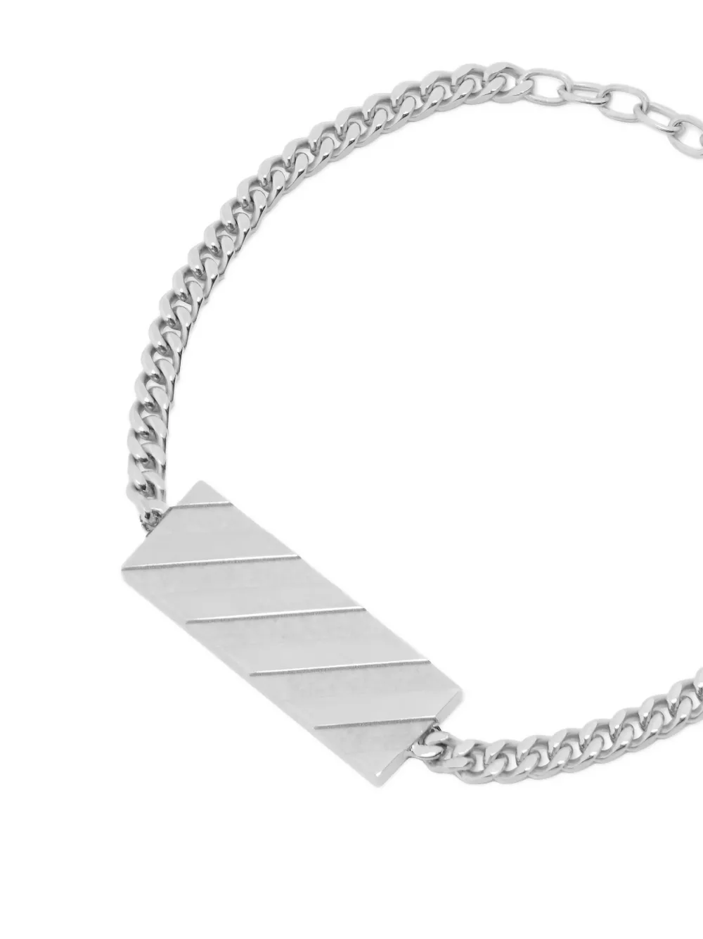Off-White diagonal engraved bracelet | Image 2