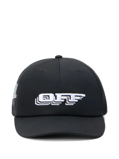 Off-White OFF Train motifs six-panel baseball cap